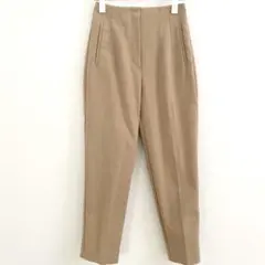 ZARA ザラ ハイウエスト カジュアル テーパード パンツ ベージュ M