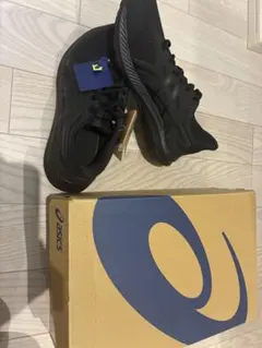 ASICS メンズ スニーカー ブラック
