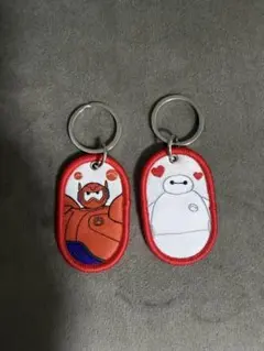 ディズニー　タグキーホルダー　ベイマックス