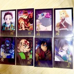 鬼滅の刃　ufotable DINING お楽しみくじ　箔押しチェキ風ブロマイド