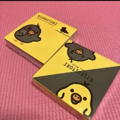 ☆希少☆キイロイトリ ロフト限定 イエロー＆ブラック ブロックメモ