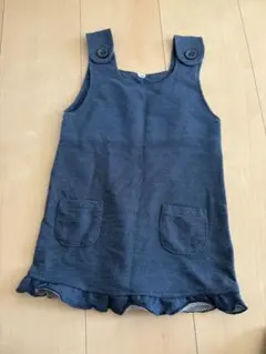イオントップバリュ ベビー ワンピース 80cm ブルーのサムネイル