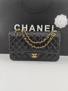 プラック キルティングショルダーバッグ 25