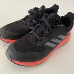 再値下げ！adidas アディダス　ジュニアスニーカー23cm レディース　黒