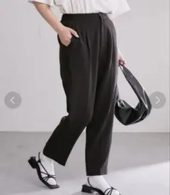 CIAOPANIC TYPY 楽ちん美脚イージーケアテーパードパンツ　S