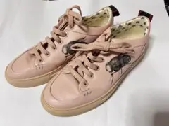 BALLY バリー HELLIOT-FLY ピンク スニーカー 約24.5cm