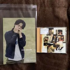 WEST 唯一無二 通常盤 購入特典 楽天ブックス クリアファイル ステッカー