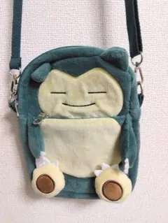 ポケットモンスター　ぬいぐるみポシェット　カビゴン　ショルダーバッグ