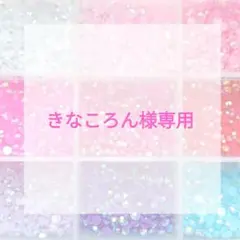 きなころん様専用ページ