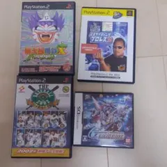PS2、ニンテンドーDSソフト