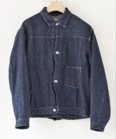 COMOLI デニムジャケット サイズ3 ネイビー インディゴ