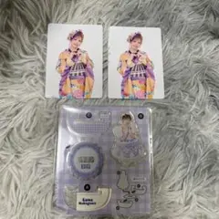 FRUITS ZIPPER 仲川瑠夏　アクリルスタンドトレカセット