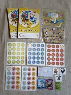 ポケモン ノート シール　ポーチ　ほか　まとめ売り