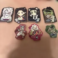 鬼滅の刃 ナンジャタウン 鬼之棲街 ミニゲーム D賞 ダイカットステッカーセット