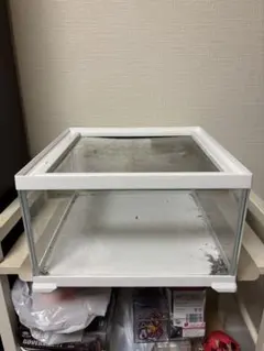 前開き ケージ 30×25×42.5cm ガラス 爬虫類 両生類 飼育