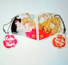 かぷえぼ ベルサイユのばら 原作絵 アクリルキーホルダー オスカル アンドレ