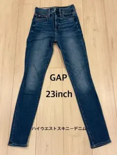 GAP ハイウエストスキニーデニム 23インチのサムネイル