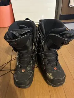 Salomon スノーボードブーツ ブラック/オレンジ