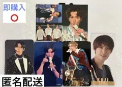 Snow Man ガチャガチャカードセット　目黒蓮　渡辺翔太　向井康二　ラウール