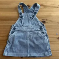 無印良品 デニム ストラップ ジャンパースカートのサムネイル