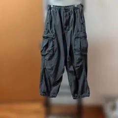 A*o様 ダークグレー カーゴパンツ 4ポケット