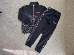 Wilson ジャージ上下セット ブラック/ピンク