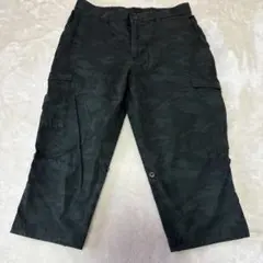 UNIQLO【ユニクロ】迷彩 カーゴショートパンツ　M❣️美品❣️後ろウエストゴム