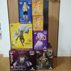 ワンピース一番くじ　未来島エッグヘッド　上位賞7体セット