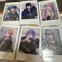 ZOZOコラボ プロセカ ワンダショ チェキ　6枚セット