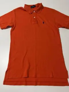 ラルフローレン　オレンジ ポロシャツ 半袖