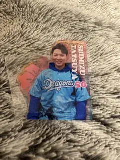 中日ドラゴンズ 沖縄キャンプ シークレットアクリルスタンド 清水達也選手