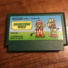 ファミコン　ソフト　MARIOOPEN GOLF マリオオープンゴルフ