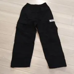 DERIGHT ブラック ロングパンツ シャカシャカ 130