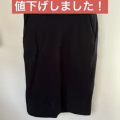 ブラック タイトスカートL