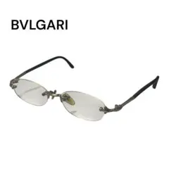 【人気】BVLGARI ブルガリ メガネ 度入り 283T 420 リムレス