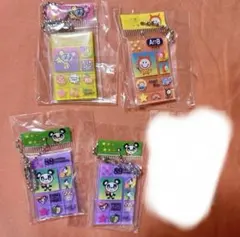 エンジェルブルー タイルシール ミニチュアチャーム ガチャガチャ　カプセルトイ