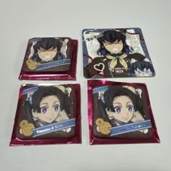 鬼滅の刃 バレンタイン＆ホワイトデー　ギフト缶バッジ　コースター　アオイ　伊之助