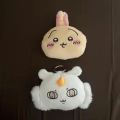 【新品】ちいかわ 収納ポーチ付きエコバッグ 2点セット （うさぎ ・ あのこ）