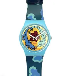 Swatch swiss 腕時計 アニマル ワニ カラフル ポップ 94年製のサムネイル