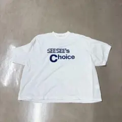 Lサイズ the ec x SEE SEE ‘ Mesh Tee editor Lサイズ the ec x SEE SEE ' Mesh Tee editor - メルカリ