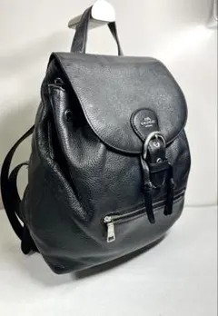 【正規品】コーチ　coach オールレザーリュックレディース