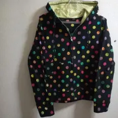 【エルロデオ】 ジップアップパーカー ★ドット柄だよ(⁠◍⁠•⁠ᴗ⁠•⁠◍⁠)♡のサムネイル