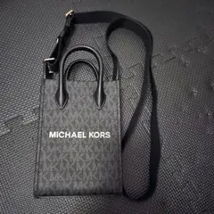 MICHEAL KORS ミニショルダーバッグ ブラック