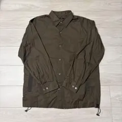 UNIQLO　ユニクロ +J オーバーサイズシャツブルゾン オリーブ