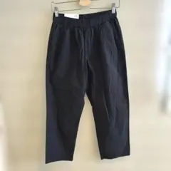 ユニクロ コットンリラックスアンクルパンツ ブラック M 新品タグ付き未使用✨