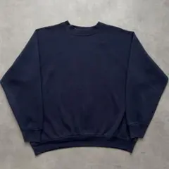 鬼フェード 60s 茄子紺 ラグラン スウェット サンフェード 