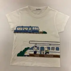 familiar おはなしTシャツ 電車 新幹線 100cm - メルカリ