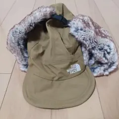 THE NORTH FACE フロンティア　耳あて付き帽子 カーキ