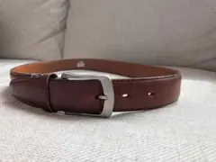 TAKEO KIKUCHI ブラウンレザーベルト