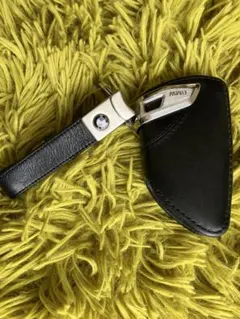 BMW レザーキーケース&キーホルダー ブラック